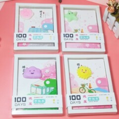 可愛減壓手賬本創意網紅筆記本卡通解壓手賬本學生禮盒日記本批發