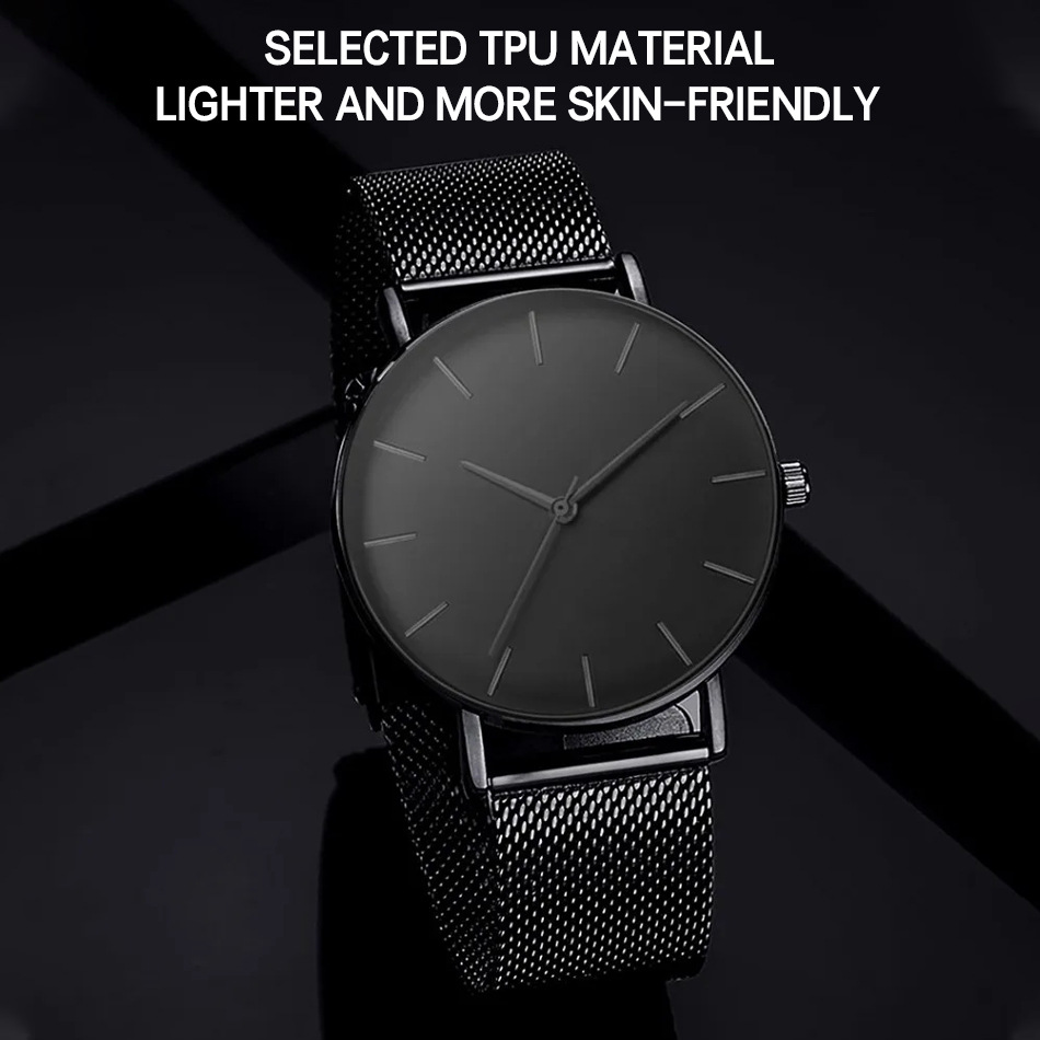 Manufacturer Wholesale Fake Alloy Round Fashion Sports Business Non-Mechanical Men's Quartz Watches