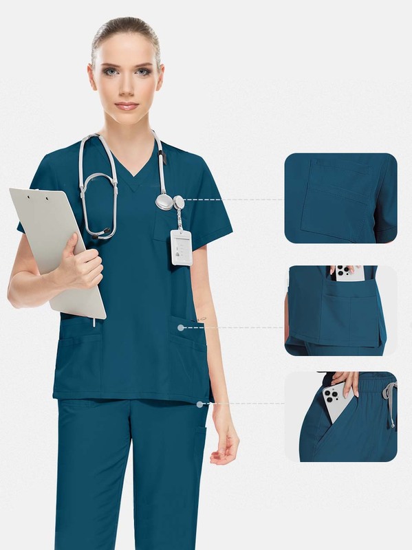 Temu希音アマゾン国境を越えたプラットフォーム手洗い服ブラシ手服口腔外来美容院作業服四季|undefined