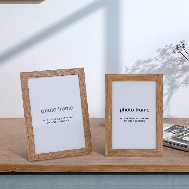 Factory direct density board photo frame wooden photo frame 4 inch 5 inch 6 inch MDF photo frame Japan, South Korea, Europe and the United States bamboo pattern Factory direct density board photo frame wooden photo frame 4 inch 5 inch 6 inch MDF photo frame Japan, South Korea, Europe and the United States bamboo pattern