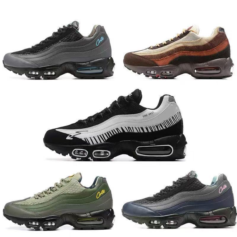 Putian Air Max 95 Air-Cushioned Shoes for Men, Shock-Absorbing Height-Increasing Sports Shoes, Versatile Casual Walking Shoes for Women, Running Shoes