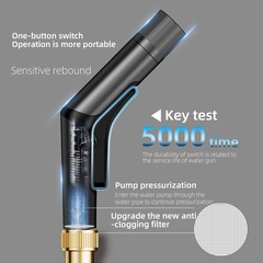 Upgraded High-Pressure Washing Gun, Home Use Telescopic Hose Set, Car Washing Magic Tool, Flower Watering Nozzle