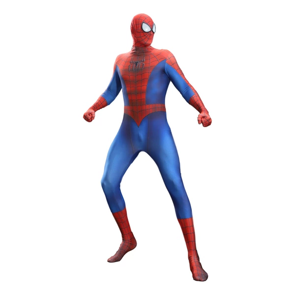 Old red and blue spiderman
