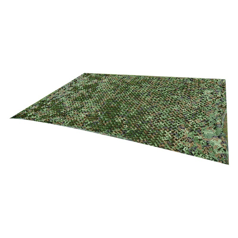 Military Training Sunshade Net Camouflage Camouflage Net Oxford Camouflage Cloth Greenhouse Sunshade Net Wholesale Double Layer Thickeneded Outdoor