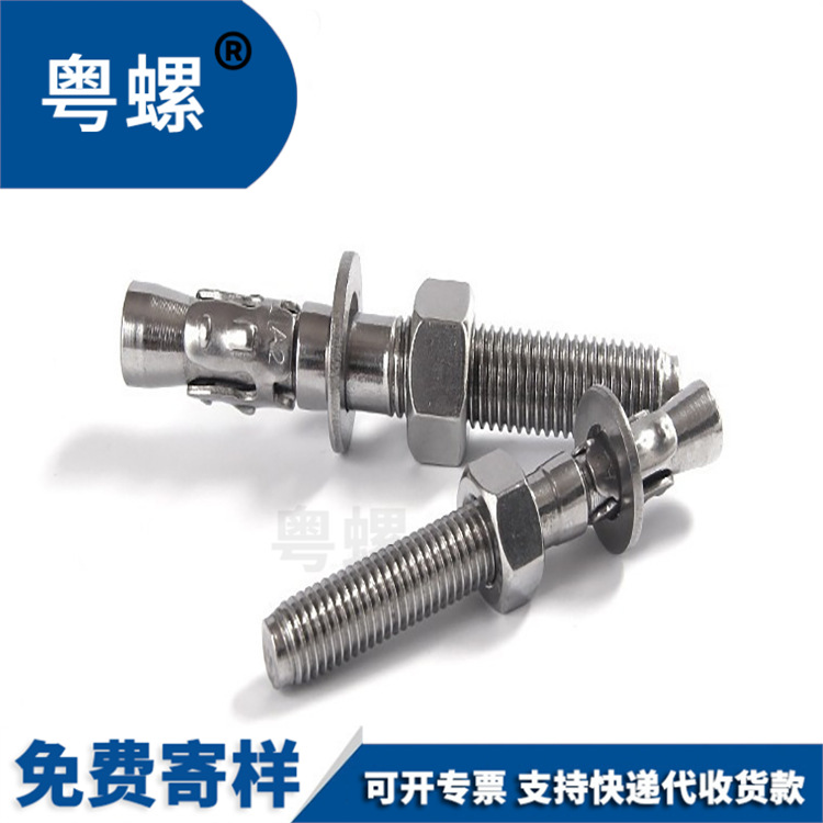 304不锈钢车修壁虎螺丝 壁虎螺栓 花式膨胀螺丝 M6M8M10M12M16