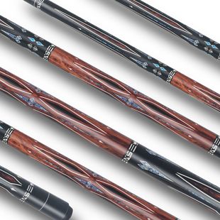 Billiard Cue Billiard Ball Cue 1/2 Split Billiard Cue Bag Nine-Ball Cue American Billiard Cue Large Head Cue