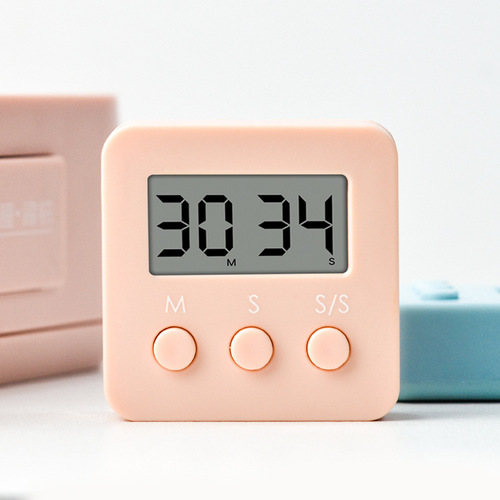 Home timer time manager student self-discipline timer kitchen baking clock alarm clock stopwatch