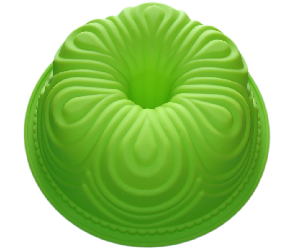 Cruz-frontera especial de grado alimenticio de silicona molde de la torta con la columna de bricolaje patrón mousse de pan herramienta para hornear