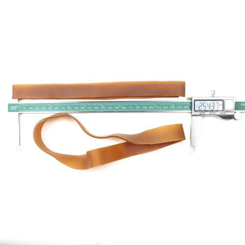 Large specification wide rubber band industrial leather band woodwork fixed truck tarpaulin leather ring durable natural color wide rubber band 