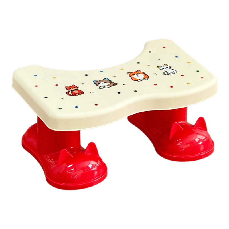 Nuevo taburete de pie debajo de la mesa taburete de pie de oficina anti-deformación Erlang pierna artefacto taburete de pie grueso taburete inodoro image 5
