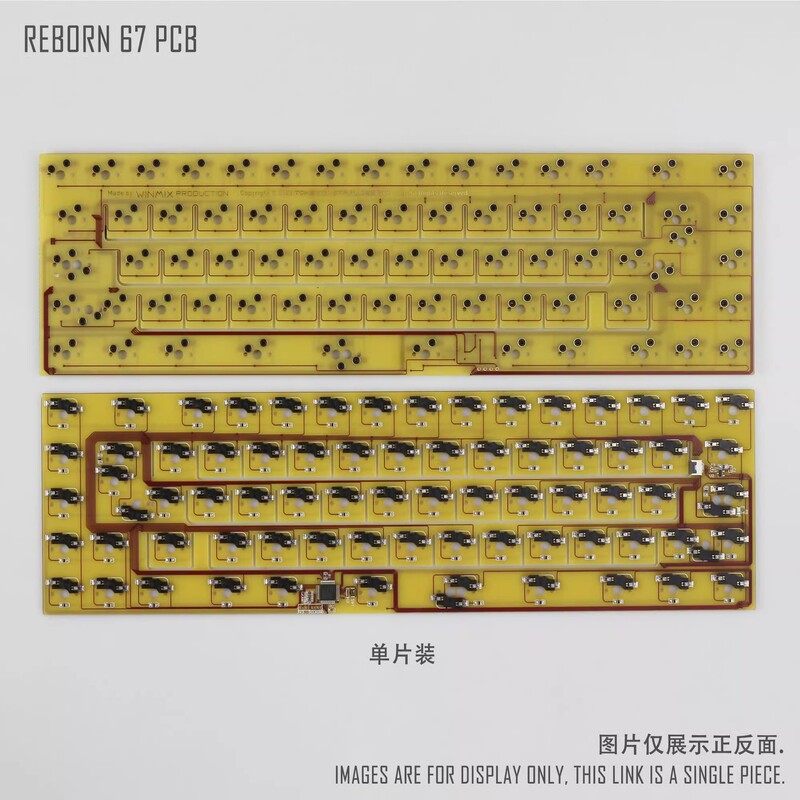 No Inscription Product Reborn67 Keyboard Kit Accessories Package Mechanical Keyboard PCB Silencer Cotton Positioning Board No Inscription Product Reborn67 Keyboard Kit Accessories Package Mechanical Keyboard PCB Silencer Cotton Positioning Board