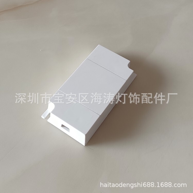 Led Thin Power Driver Shell Panel Light Driver Plastic Shell Pc Flame Retardant Kitchen and Bathroom Light Power Supply Plastic Shell