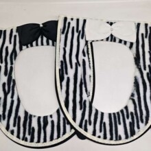 马桶垫冬季家用可爱坐垫可水洗秋冬加厚拉链款坐便套厕所四季重复