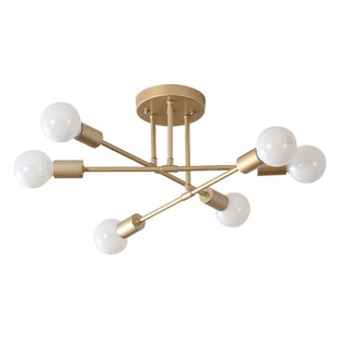 Nordic Bedroom Lamp Simple Modern Warm Romantic Creative Personality Small Bedroom Atmosphere Household Lamps Living Room Ceiling Lamp