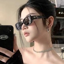 2023新款方框太阳眼镜潮男韩系复古墨镜小红书个性造型网红眼镜女