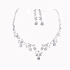 High-end accessory for bride, necklace, chain, set, wedding dress, Aliexpress