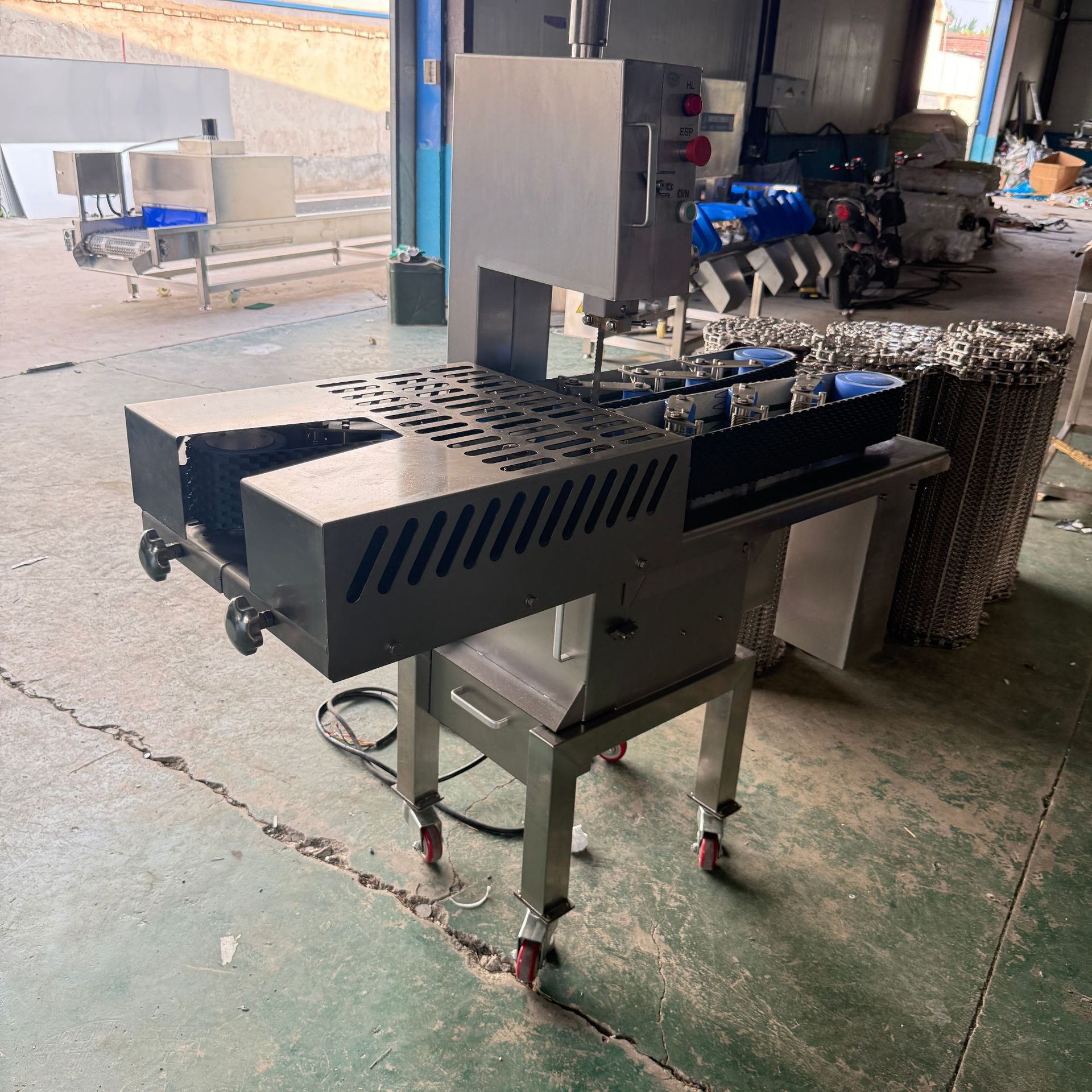 猪蹄劈半锯 猪脚劈半锯 白条鸡分半锯 型号齐全