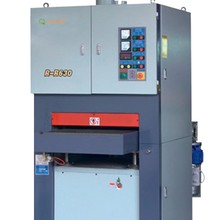 红丹木工机械630R-R木板打磨机双砂薄板贴面板材薄皮砂光机