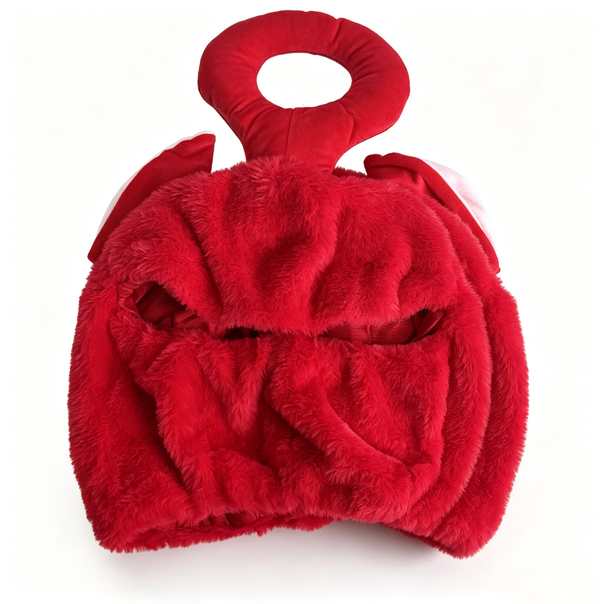 Teletubbies plush helmet cover for outdoor cycling, scratch-resistant helmet cover, funny and unique motorcycle helmet cover
