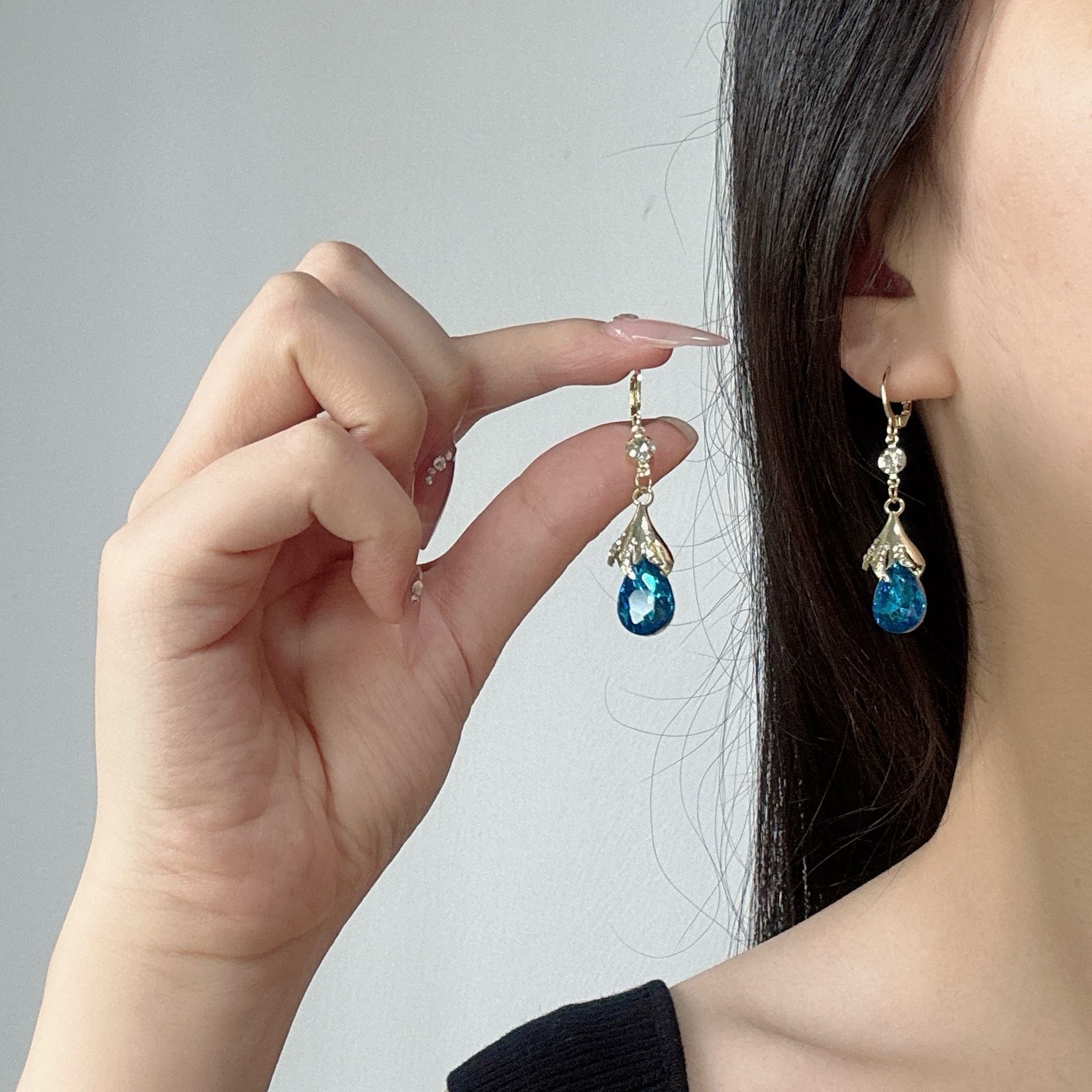 Korean trend fashionable sophisticated universal earrings