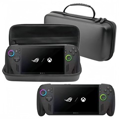 适用ROG Xbox ally X皮纹防水手提包新款ROG Xbox ally掌机收纳包
