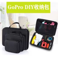 Сумка для фотоаппарата Gopro Сумка для аксессуаров Gopro Портативная сумка для хранения небольшого размера и среднего размера Ева сумка DIY губка