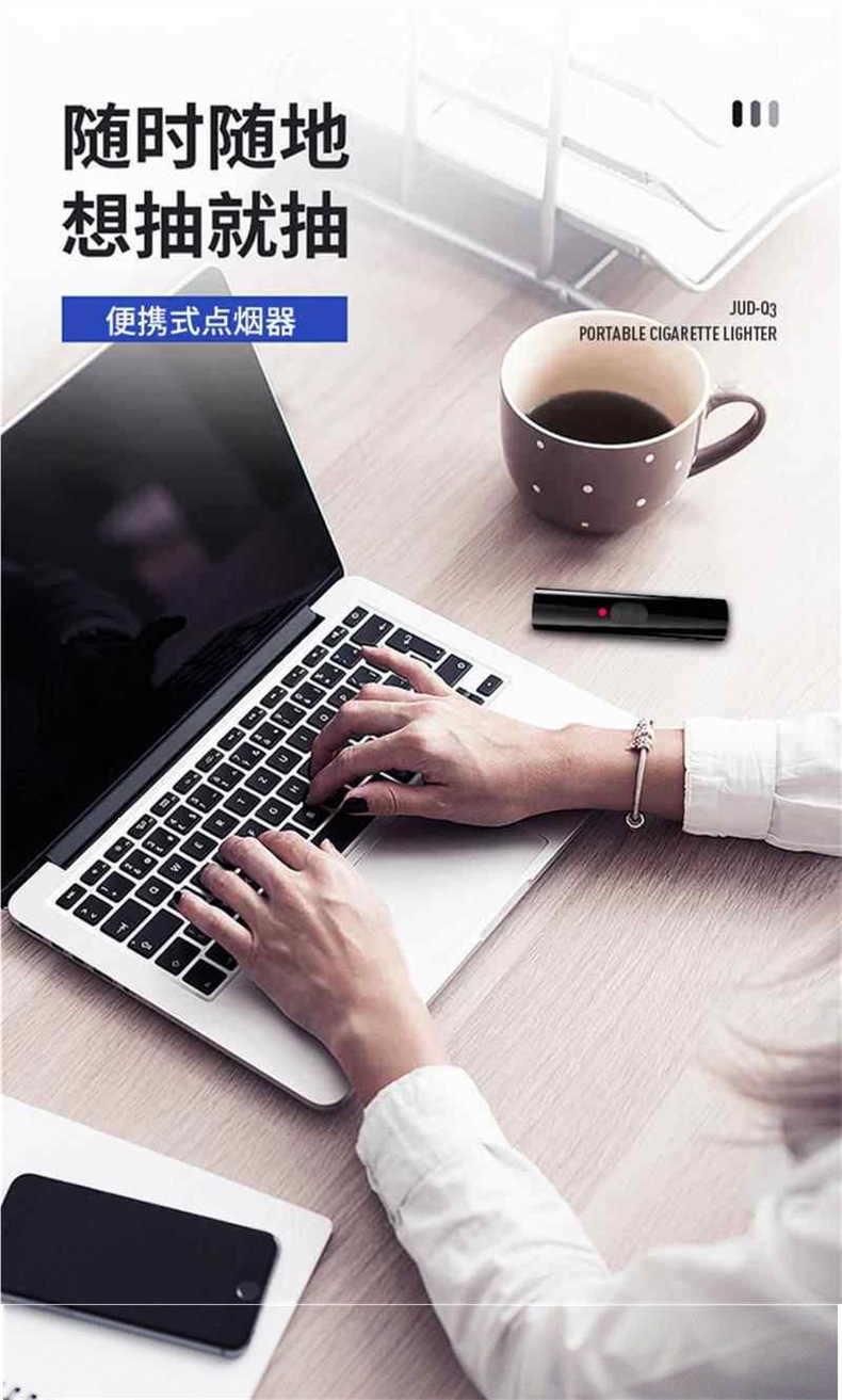 Car-mounted cigarette lighter charger, type-C mobile phone USB cigarette lighter, car-mounted explosion-proof lighter, high-temperature resistant in the car
