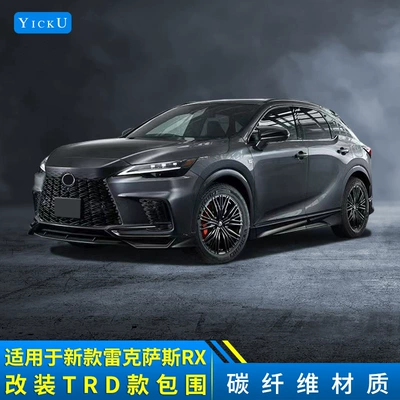 Big Surrounded Fiber Front Lip, Rear Lip