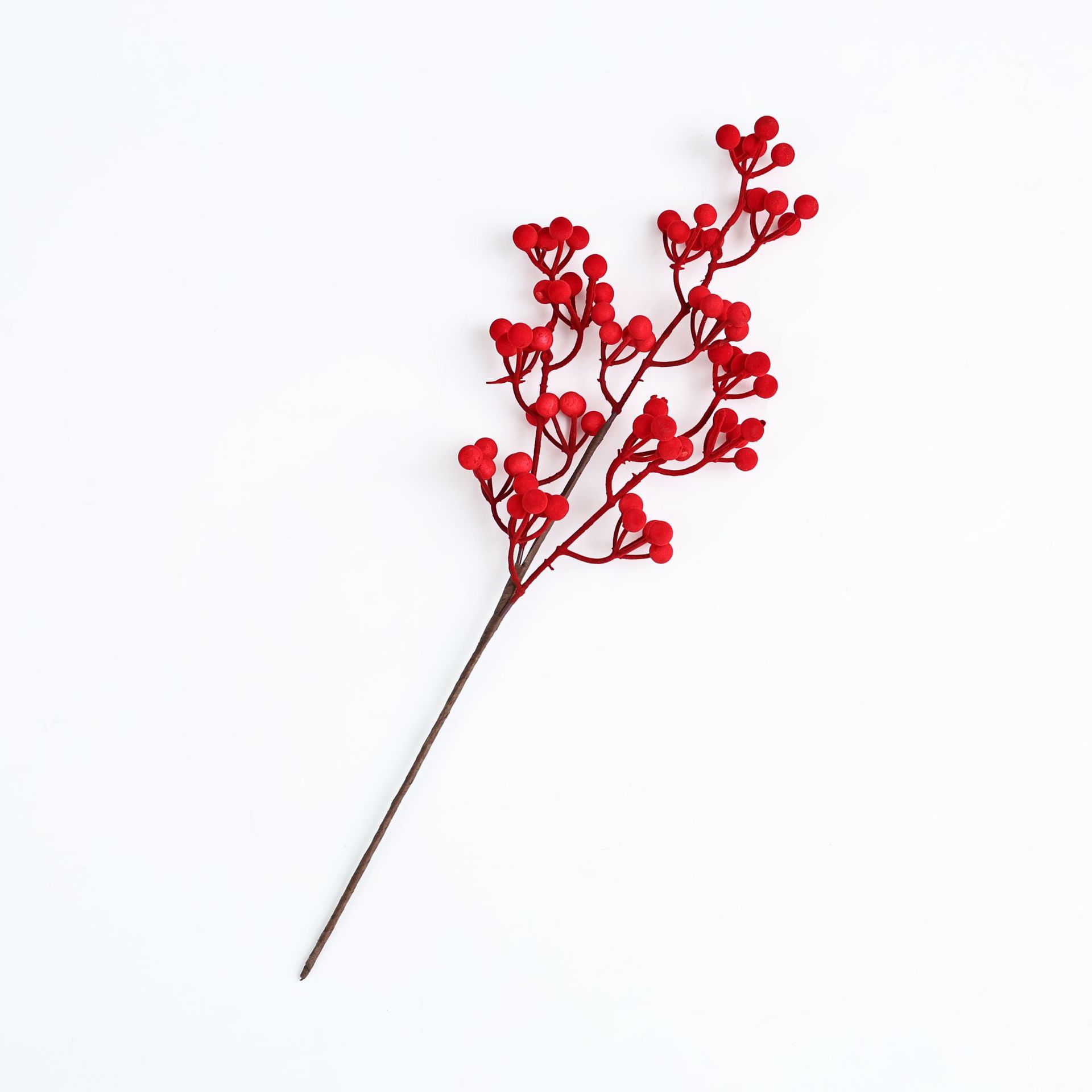 Decorare transfrontalieră de Crăciun aranjament cu flori de fructe de pădure decor de masă pentru sufragerie decorare atmosferă pentru petrecere