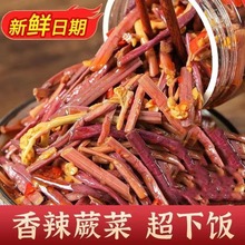 香辣蕨菜湖南特产即食下饭菜腌制开味咸菜凉拌榨菜农家拌饭小菜