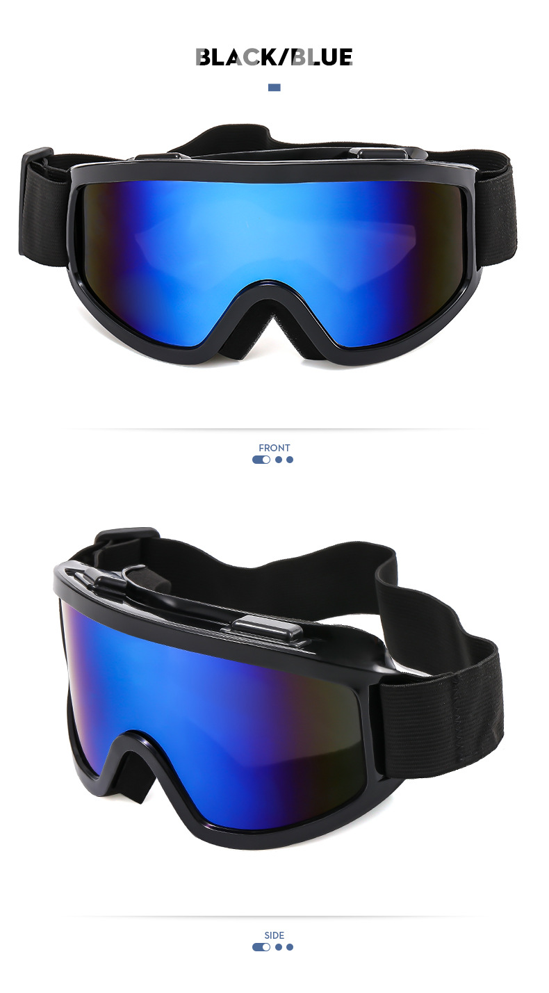 New Double Layer fog Mountaineering Ski Glasses Outdoor Large Frame Anti Wind Sand Colorful Polarized Sports_voghion.com