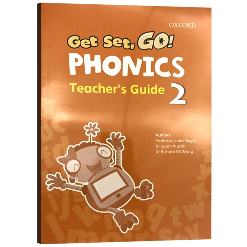 Руководство учителя Phonics Get Set Go 2 Оксфордский пакет натуральной орфографии для детей