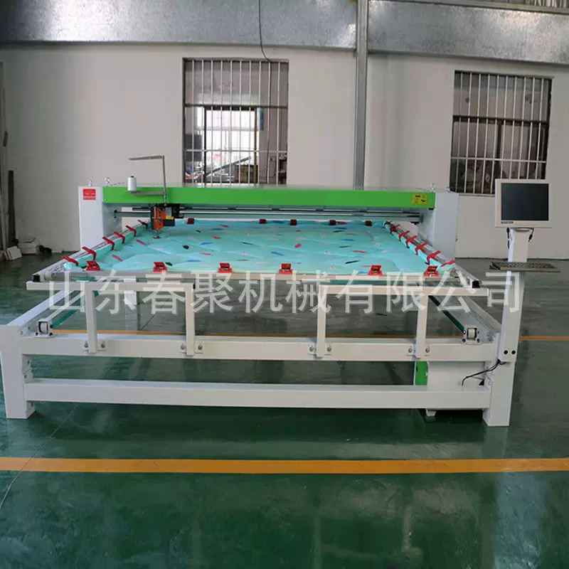 2.2x2.4全自动电脑绗缝机缝被 单针电脑绗缝机家用棉被褥子套被机