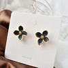 Fashion Jewelry Earrings Cute Dangle Gold Color Floral Flowe