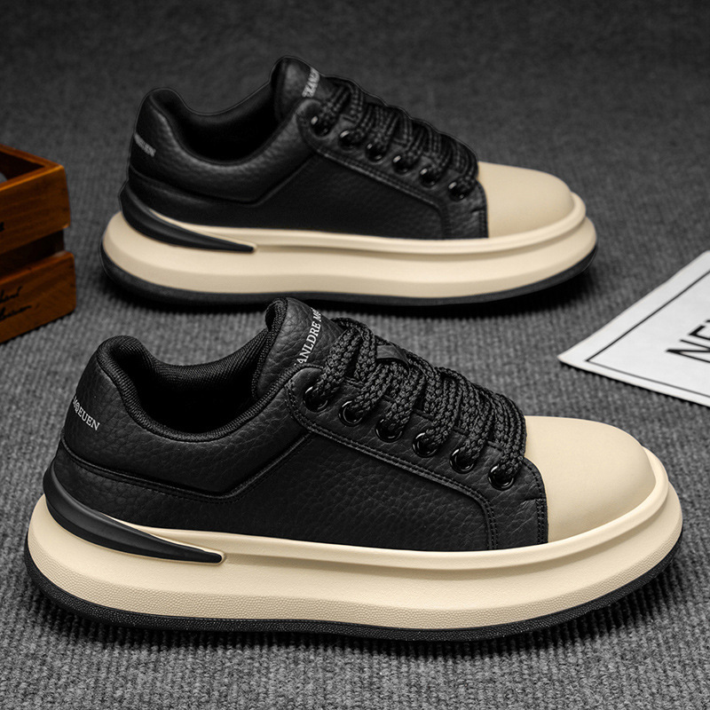 Men's Shoes 2025 Autumn New Trendy Versatile Youth Outdoor Casual Sports Versatile High-End White Trendy Shoes Men's Shoes 2025 Autumn New Trendy Versatile Youth Outdoor Casual Sports Versatile High-End White Trendy Shoes