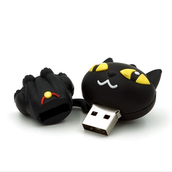 Модель животного, силиконовый USB-накопитель в виде мультфильма PVC