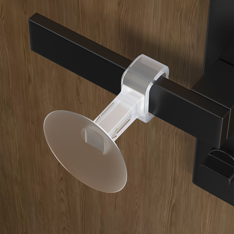 シリコン製のドアは穴を開けないでドアの取っ手のドアの後ろの衝突防止パッドトイレの抵抗器トイレの入り口の衝突防止神器|undefined