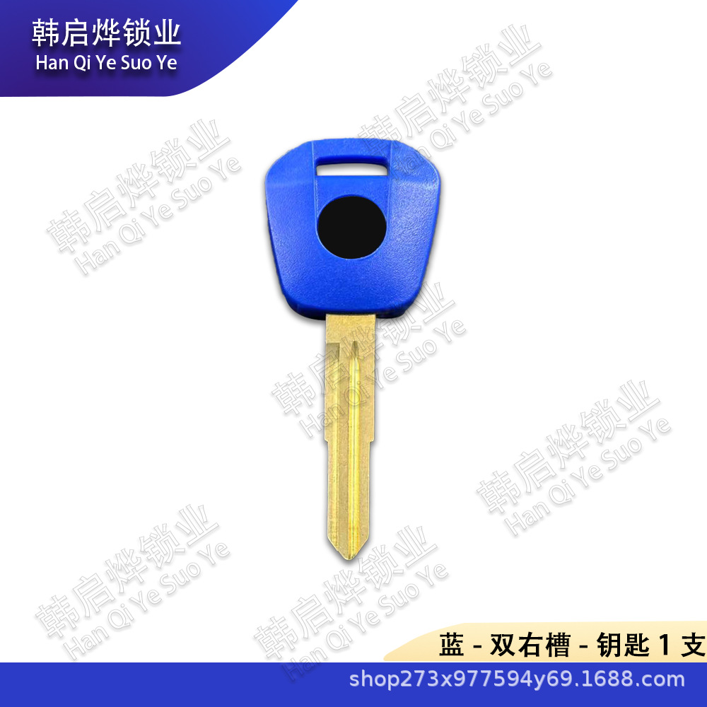 Suitable for Honda Motorcycle Gold Wing Gl1500 Gl1800 F6B Key Embryo Key Handle Can Be Installed with Chip