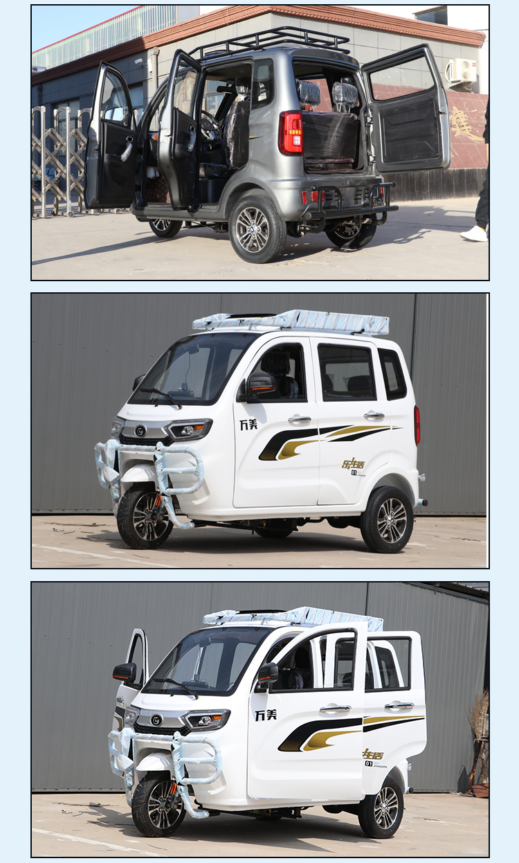 Best-Selling Three-Wheeled Fuel-Powered Dump Motorcycle for Home Use, Freight, and Agricultural Purposes with Zongshen Power Gasoline Engine