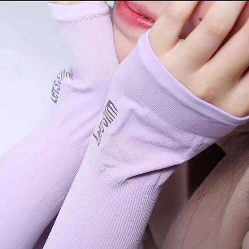 Sun protection sleeves, travel gloves, UV protection, women's sports, outdoor running, men's letslim black box, mountain climbing, ice sleeves for men