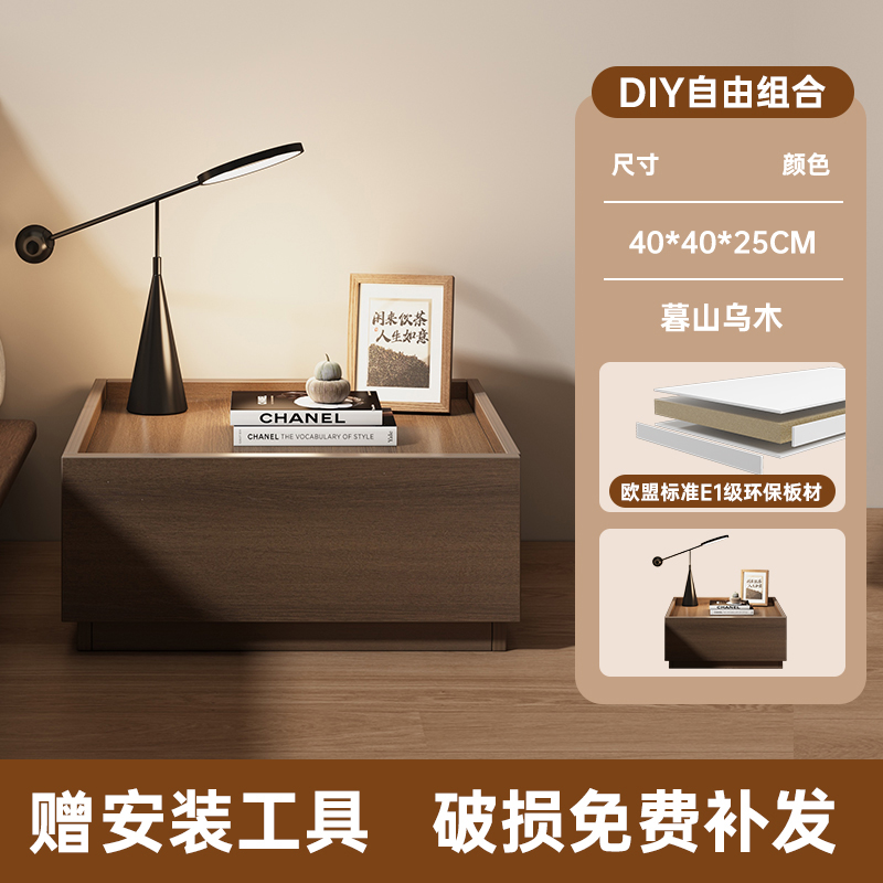 Gabinete de televisión de piso para sala de estar doméstica 2025 nuevo armario de almacenamiento integrado estilo antiguo mezcla de mesa de té de casa pequeña