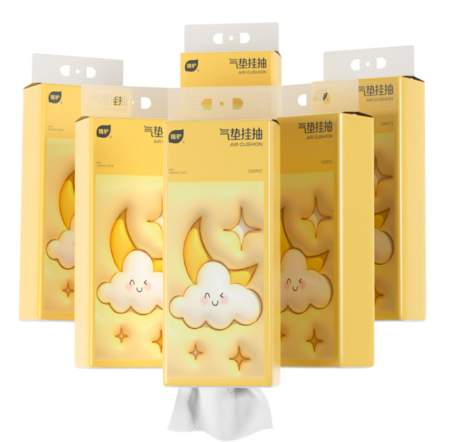 植物由来の花柄吊り下げ式ティッシュペーパー大パック、家庭用お徳用パック、トイレットペーパー、ナプキン、箱入り卸売