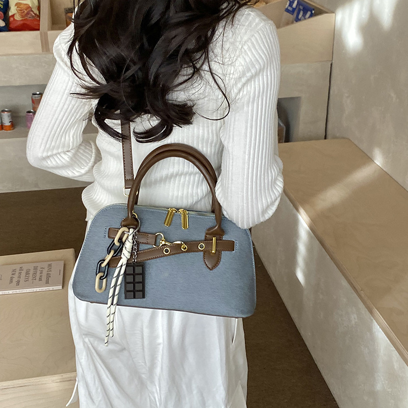 Niche Zhong coreano simple bolso cuadrado pequeño para mujeres 2026 nuevo in-sentido bolso de hombro de diseño diario bolso image 5