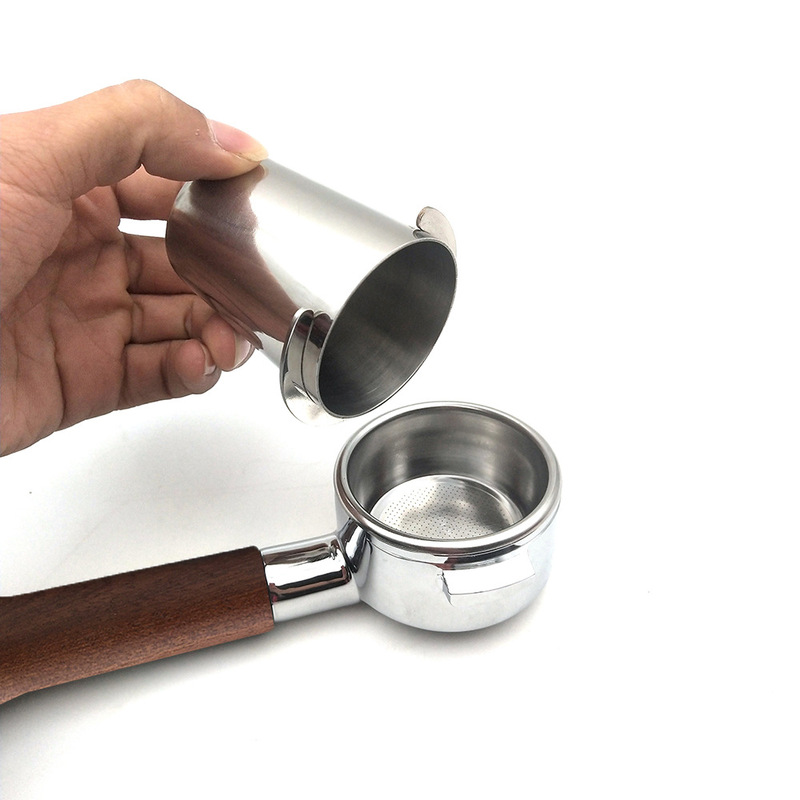 ek43 bean grinder powder Cup WPM Huijia Niche coffee machine powder receiver coffee machine handle powder Cup ek43 bean grinder powder Cup WPM Huijia Niche coffee machine powder receiver coffee machine handle powder Cup