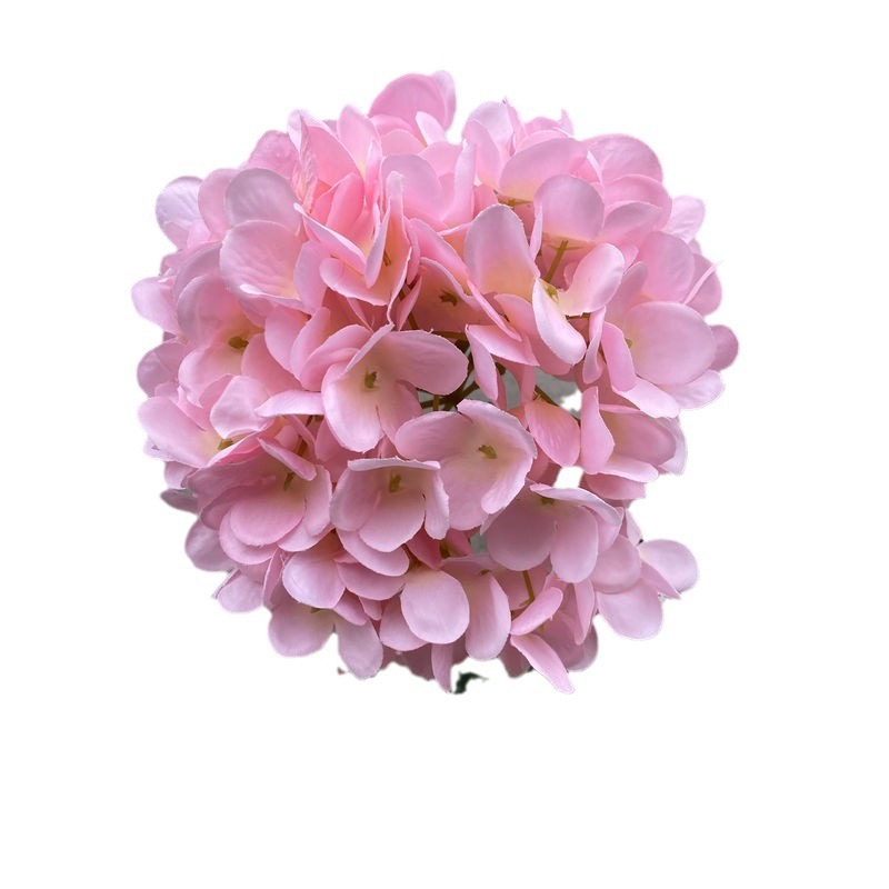 Nuevo en 2025, Decoración de Flores de Hortensia Individual en Forma de Piruleta, Recomendado para Decoración de Salones de Boda, Hoteles y Hogares, Diseño de Arreglos Florales, Decoración Suave