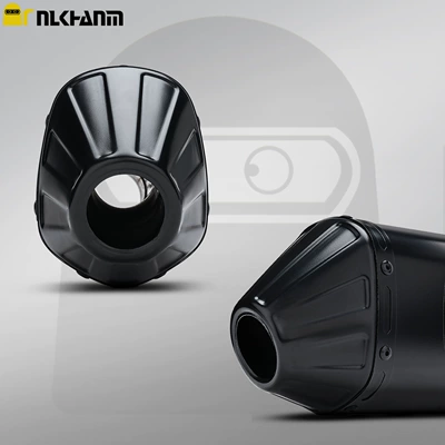 oval fish mouth short – Motorcycle exhaust pipe