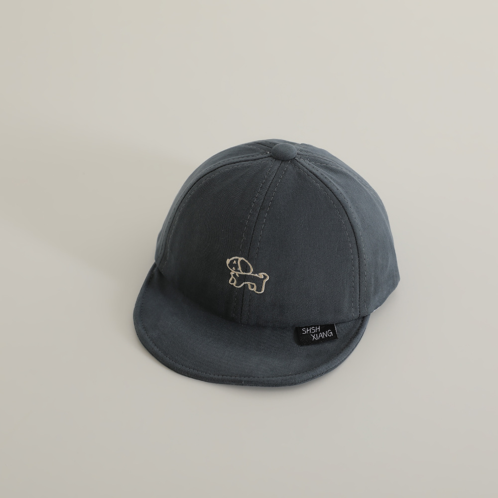 Sombrero para bebés al aire libre sombrero de béisbol de brilla suave de verano primavera y otoño estilo coreano para niños y niñas sombrero de protección solar