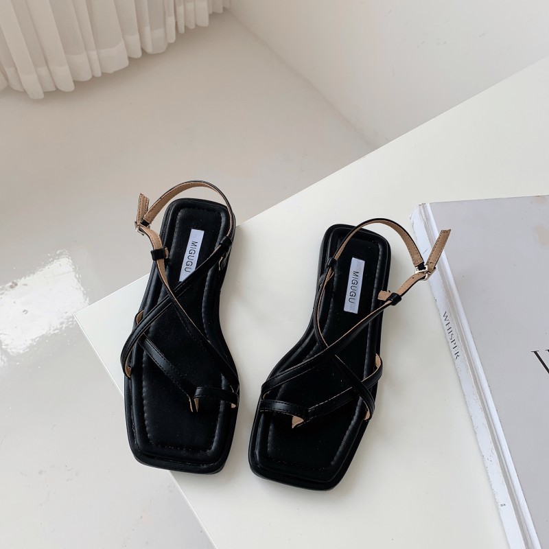 new summer outer wear flat sandals NSHU57029