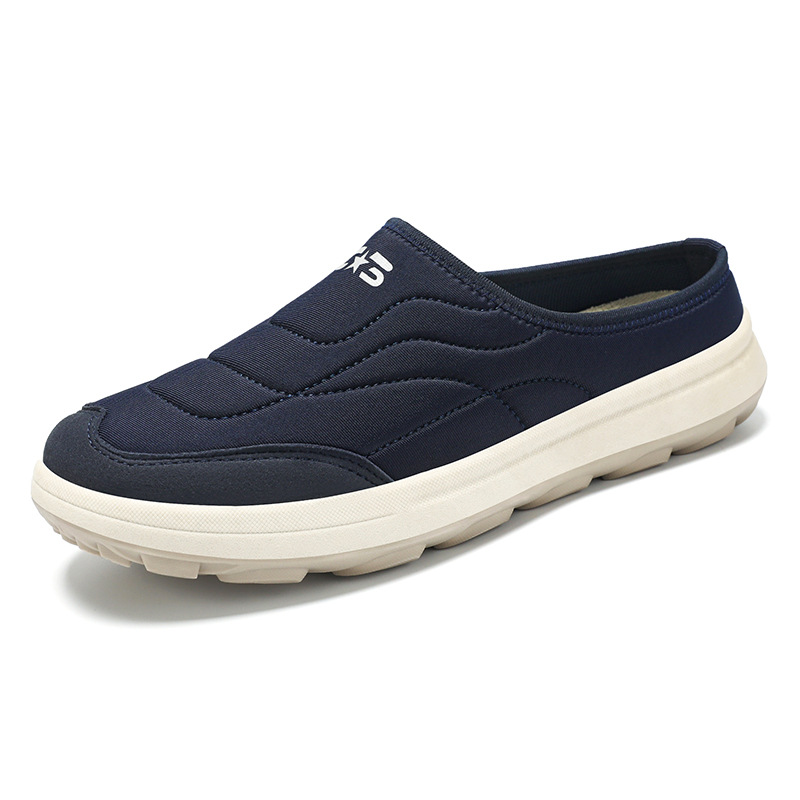 Zapatos de hombre verano nuevo estilo semi-pantuflas zapatos casuales de un pie zapatos de papá cómodos y transpirables zapatos ligeros de todo fósforo al por mayor