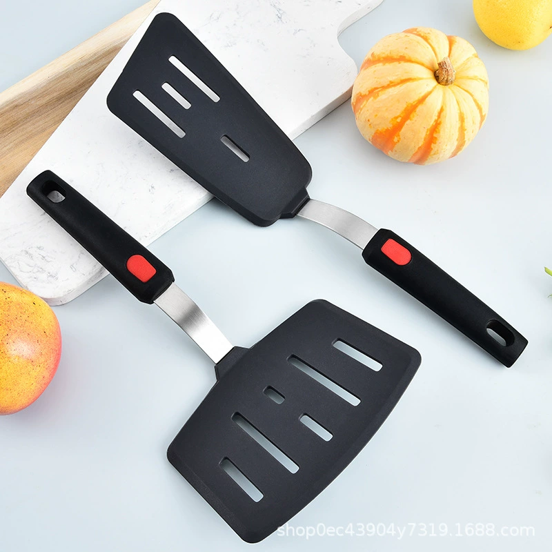 Silicone kitchenware, set stainless steel, handle, shovel → Силиконовые кухонные принадлежности, набор из нержавеющей стали, ручка, лопатка